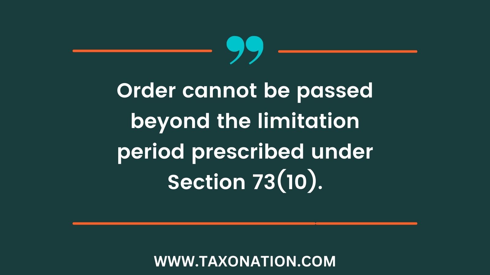 Order cannot be passed beyond the limitation period prescribed under Section 73(10), there is no Notification passed under Section 168 A to extending the period for passing the order : Gauhati HC.