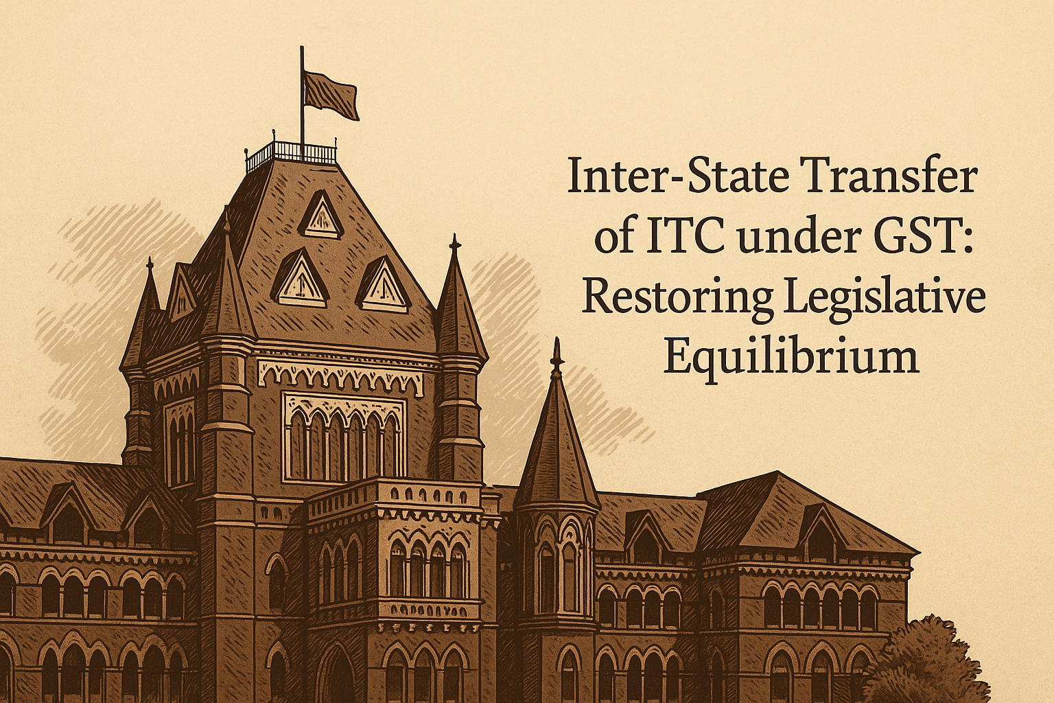 Inter-State Transfer of ITC under GST: Restoring Legislative Equilibrium.