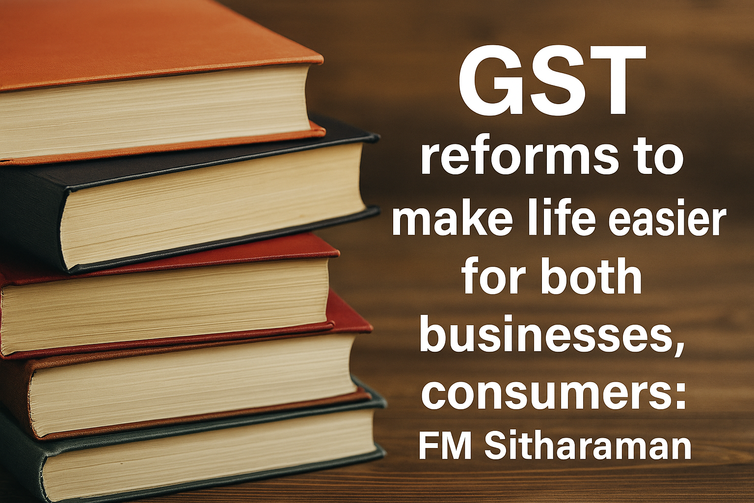 GST reforms to make life easier for both businesses, consumers: FM Sitharaman