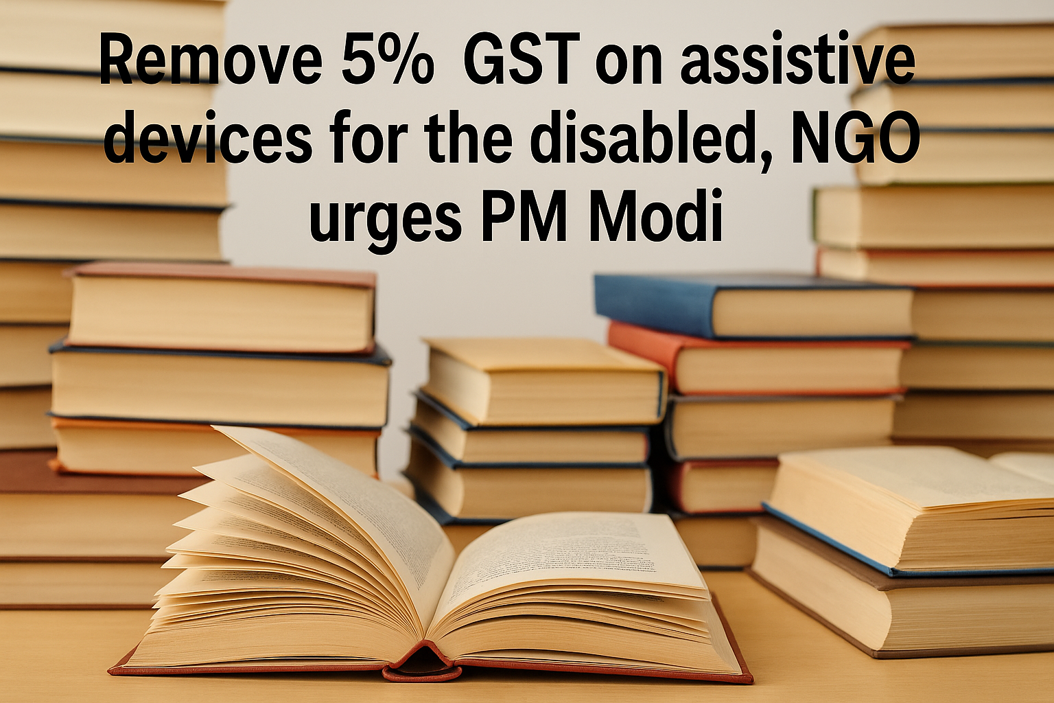 Remove 5% GST on assistive devices for the disabled, NGO urges PM Modi