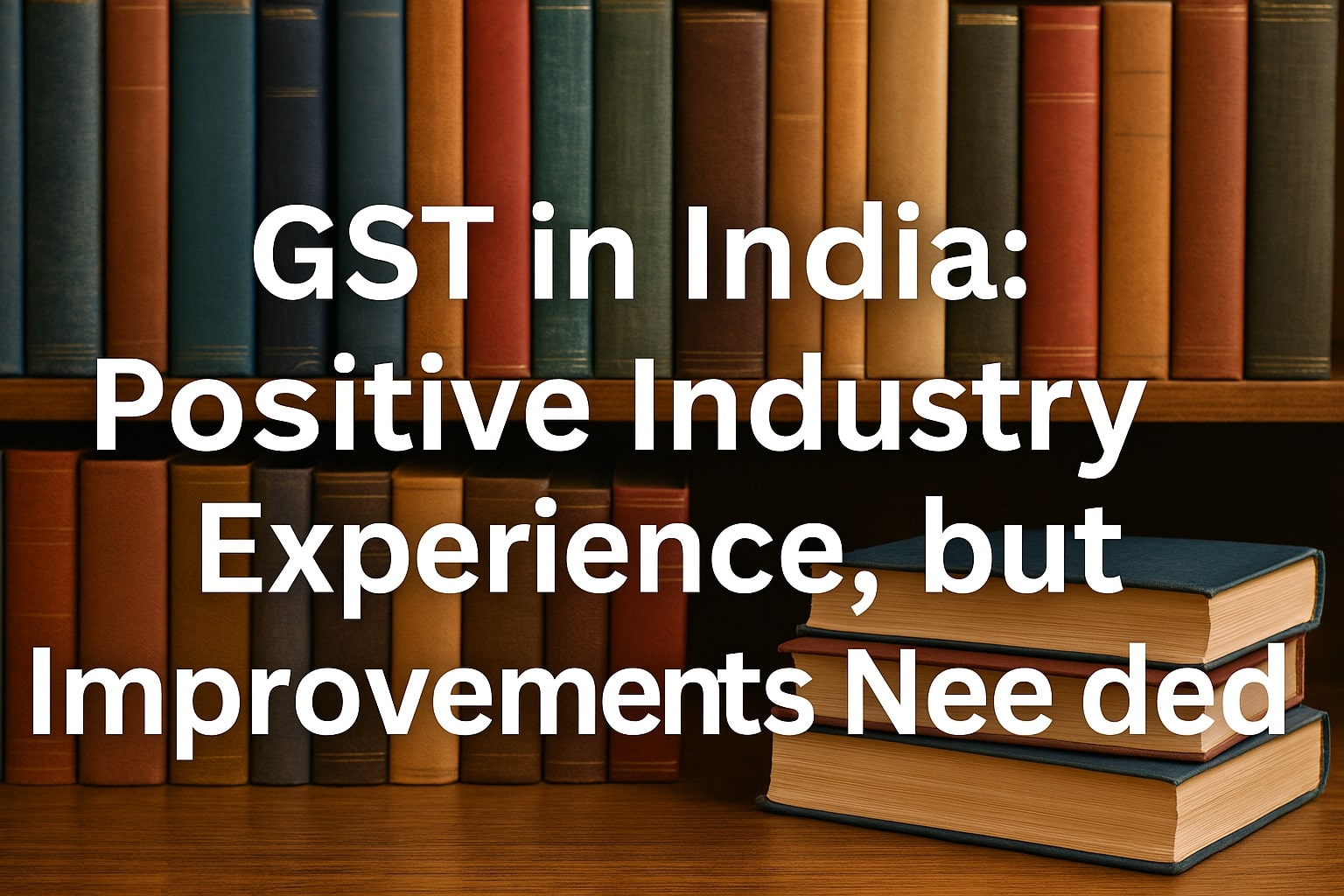GST in India: Positive Industry Experience, but Improvements Needed