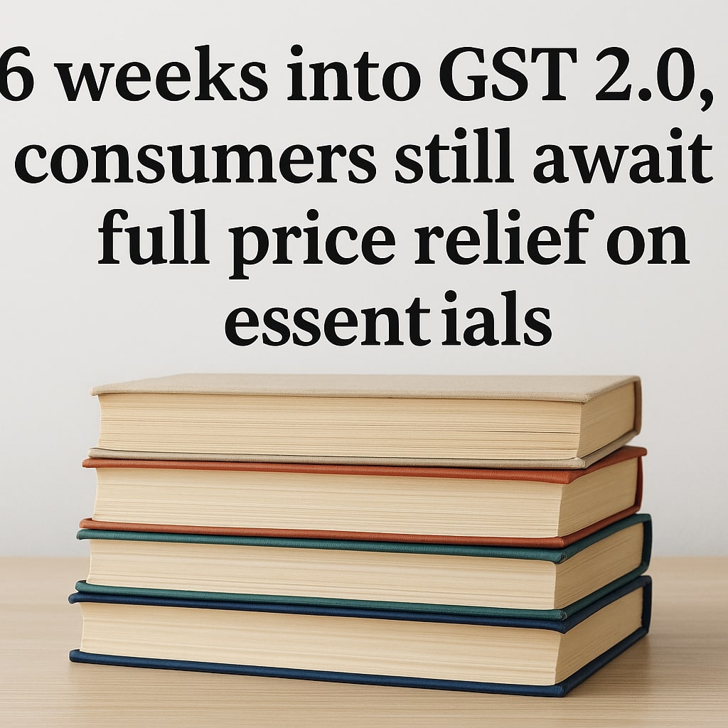 6 weeks into GST 2.0, consumers still await full price relief on essentials
